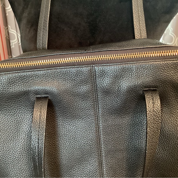 J.Crew Black Peddle Bag EUC - Picture 12 of 15